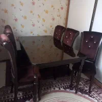 میزغذاخوری ۶نفره چوب