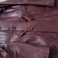 پالتو نوین چرم سایز 38 40|لباس|پرند, فاز ۱|دیوار