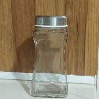بانکه‌‌حبوبات‌شیشه‌ای‌درب‌استیل‌مارک‌ارکوان