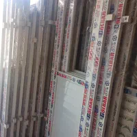 درب تمام آلومینیومی سفید سرویس بهداشتی|مصالح و تجهیزات ساختمان|اصفهان, امامزاده اسماعیل|دیوار