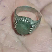 انگشتر نقره زمرد