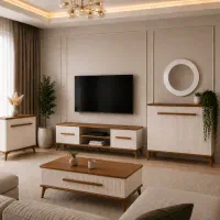 میز تلویزیون کنسول و جاکفشی(جلو مبلی اشانتیون)
