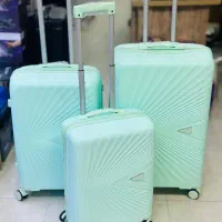 چمدان ۳ تیکه فایبر گلاس|کیف، کفش، کمربند|اهواز, کمپلو جنوبی|دیوار