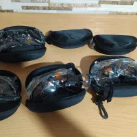 بهترین عینک ایمنی ملی حفاری سفید و دودی زیر قیمت