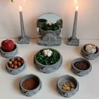 لوازم سنگ مصنوعی  هفت‌سین فروهر( هخامنشی)