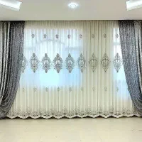 بیا خونتو اقساطی پرده کن|پرده، رانر، رومیزی|یزد, |دیوار