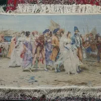 تابلو فرش دستباف عروس ونیز|تابلو فرش|کازرون, |دیوار