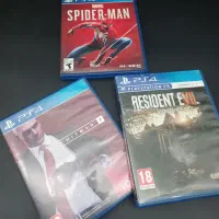 بازی ps4 هیتمن اویل اسپایدرمنevil Spiderman hitman