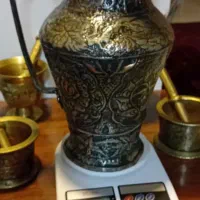 ظروف مسی وبرنجی قدیمی|کلکسیون اشیاء عتیقه|اردبیل, |دیوار