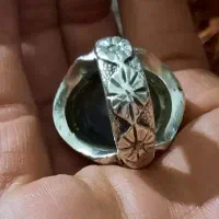 انگشترنقره شجر قائن کلکسیونی سنگین وزن|جواهرات|کرمانشاه, |دیوار