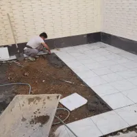 بنای ساختمان کاشی کار