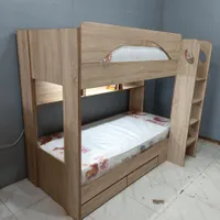 تخت دوطبقه زیبا مدل D-044|تخت و سرویس خواب|رشت, جانبازان|دیوار