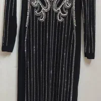 ماکسی مجلسی رنگ مشکی