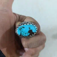 انگشتر نقره فیروزه ای