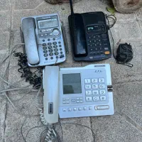 سه عدد تلفن پاناسونیک اصل