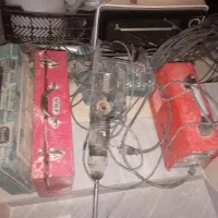 پیکور زنی سوراخ کاری با مته ۲۵ و و جوشکاری سیار