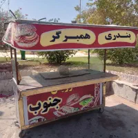 دکه فلافلی استیل
