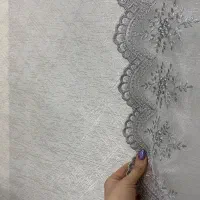 پرده حریر لب حاشیه دوطرف ترک درحد نو|پرده، رانر، رومیزی|تهران, بهاران|دیوار