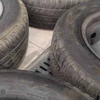 رینگ و لاستیک زاپاس پژو پارس و ۴۰۵|قطعات یدکی و لوازم جانبی|باقرشهر, |دیوار