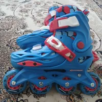 اسکیت مارک ژین وو با وسایل ایمنی