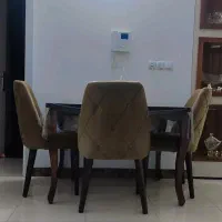 میز غذا خوری|میز و صندلی غذاخوری|شلمان, |دیوار