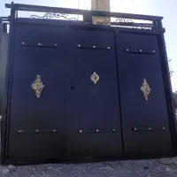 در حیاط سه لنگه دو نیم متری|مصالح و تجهیزات ساختمان|بدره, |دیوار