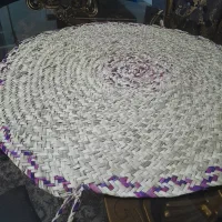 رومیزی و سفره حصیری بزرگ