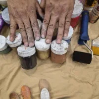 رنگ اکرلیک رنگ خمیری رنگ پودری