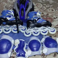 اسکیت در حد نو با تجهیزات