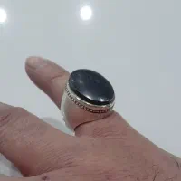 انگشتر نقره حدید