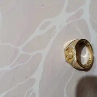 انگشتر طلا مردانه و زنجیر مد روز