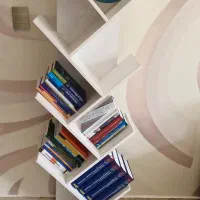 فروش کتابخانه طرح درختی سفید، شیک و خاص