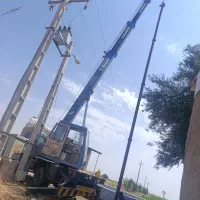 جرثقیل 7 تن جهت کار|خدمات حمل و نقل|کبودرآهنگ, |دیوار