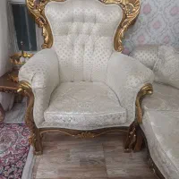 مبل سلطنتی ۹نفره چوب گردو|مبلمان خانگی و میز عسلی|تهران, افسریه جنوبی|دیوار