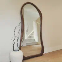 بازار بزرگ مبل ملل آینه قدی چوبی لادن