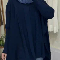 بافت پانچ زنانه بسیار زیبا