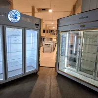 فروش یخچال ویترینی سه درب کارکرده
