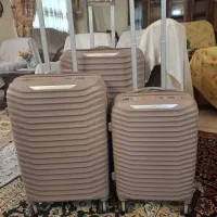 چمدان pp زیپ دوبل