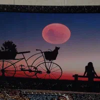 تابلو|ریسه و چراغ تزئینی|حمیدیا, |دیوار