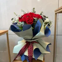 دسته گل رز