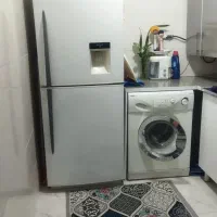 یخچال فریزر فروزان و ماشین لباسشویی اسنوا درحد نو