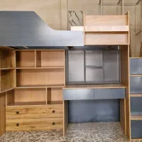 تخت دوطبقه مجموعه یکنفره|تخت و سرویس خواب|اصفهان, بهارستان|دیوار