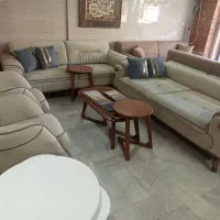 مبل ۸نفره تخت خواب شو بهمراه جلومبلی و عسلی اقساط|مبلمان خانگی و میز عسلی|قدس, شهرقدس|دیوار