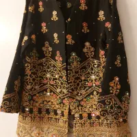 مانتو سنتی آینه کاری و خامه دوزی|لباس|تهران, پرستار|دیوار