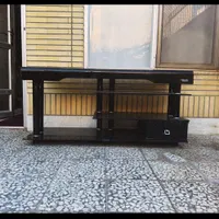 فرش ۱۲ متری.میز تلویزیون شیشه ای .ساعت ایستاده|فرش|مبارکه, |دیوار