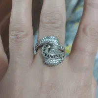 انگشتر نقره کاملا سالم نو وتمیز|جواهرات|کرج, حسین‌آباد|دیوار