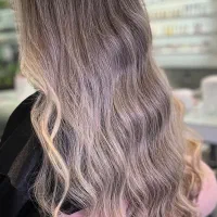 مدل رنگ و لایت دکلره و کراتین پروتئین مو