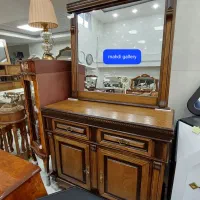 آینهکنسول(۲درب) چوبی طرح جدید|بوفه، ویترین، کنسول|ارومیه, |دیوار