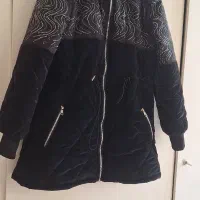 کاپشن کلاهدار زنانه درحد خیلی نو