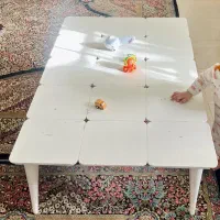 گنجه. ناهارخوری پنج نفره. میزجلومبلی.جاکفشی|میز و صندلی غذاخوری|تربت جام, مطهری|دیوار